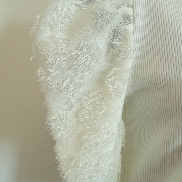 Maurices Ivory Ribbed Knit Top - Picture 6 of 8